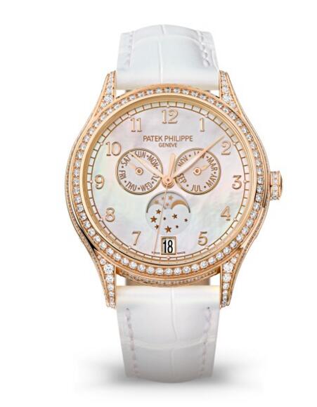 Buy Patek Philippe Replica Complications Diamond Moon Phase Ladies Watch 4948R-001
